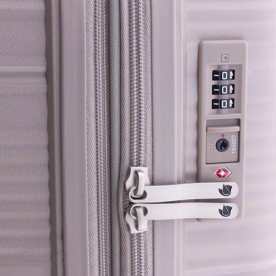 Gladiator 0800 4 roulettes Trolley de cabine 55 cm avec soufflet d'extension