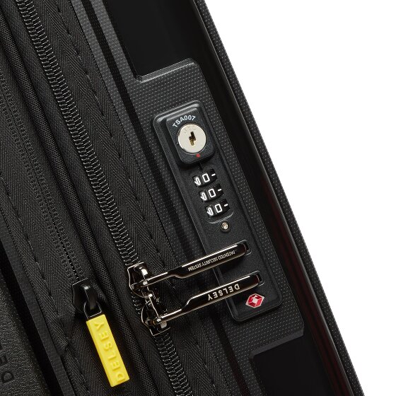 Delsey Paris Lutece Se 4 roulettes Trolley de cabine 55 cm avec soufflet d'extension