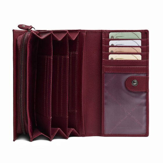 The Chesterfield Brand Valetta Porte-monnaie Protection RFID Cuir véritable 18 cm