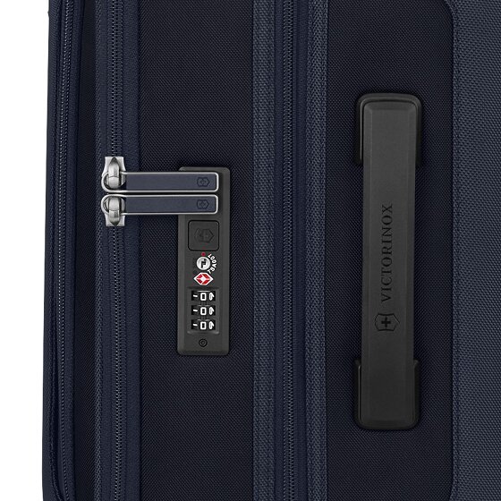 Victorinox Werks Traveler 7.0 4 roulettes Trolley de cabine 55 cm Compartiment pour ordinateur portable avec soufflet d'extension