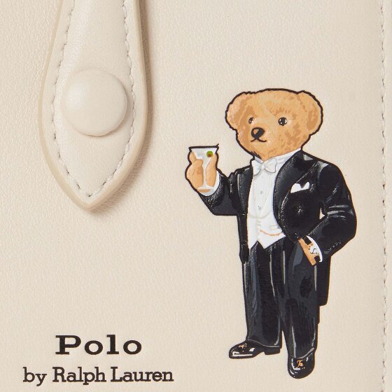 POLO RALPH LAUREN Bear Porte-monnaie Cuir véritable 10 cm