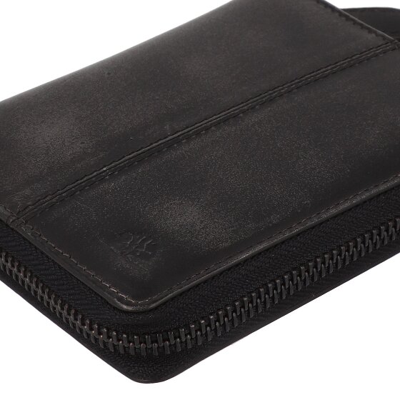 Greenburry Destressed Porte-monnaie Protection RFID Cuir 13 cm