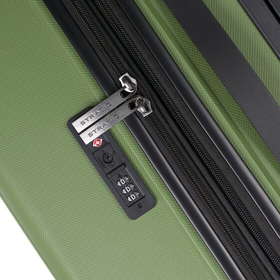 Stratic Bright+ 4 roulettes Trolley L 76 cm avec soufflet d'extension