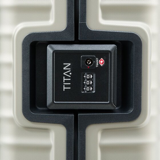 Titan Litron Frame 4 roulettes Trolley de cabine 55 cm Compartiment pour ordinateur portable