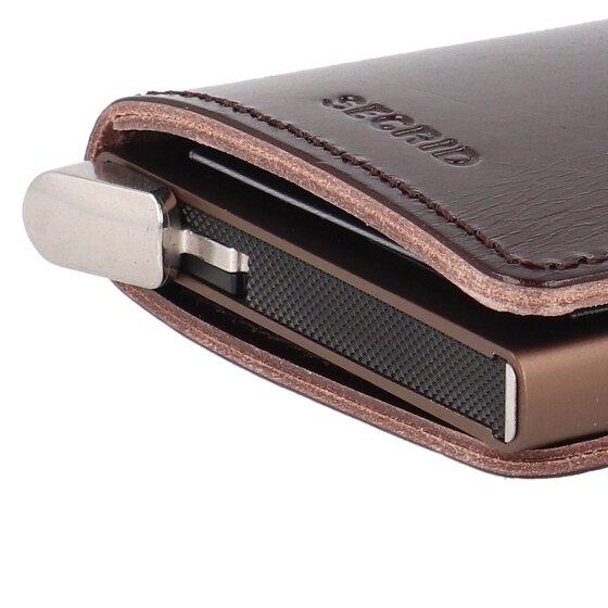 Secrid Miniwallet Étui pour cartes de crédit Protection RFID Cuir 6.5 cm