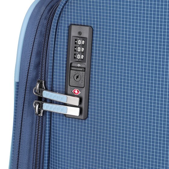 Travelite Corsiica 4 roulettes Set de valises 4 pièces