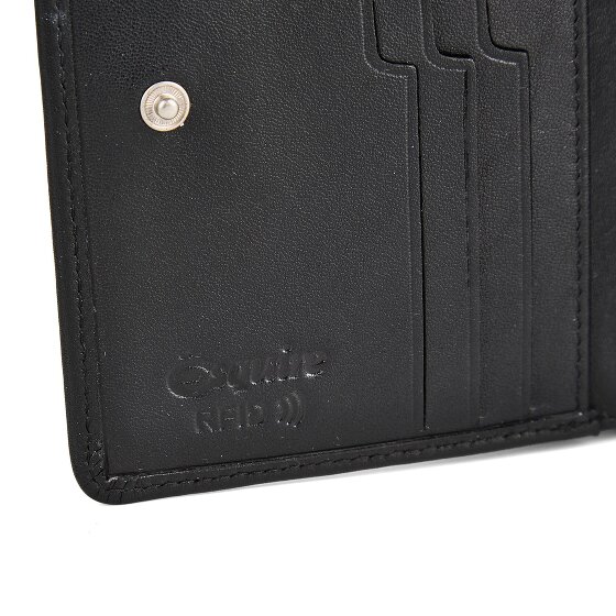 Esquire Athena Porte-monnaie Protection RFID Cuir véritable 13 cm