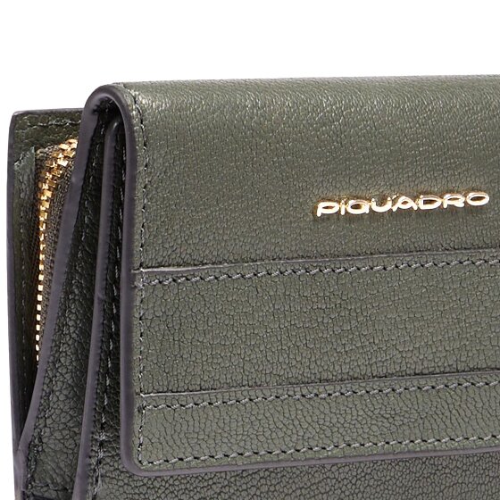 Piquadro Patricia Porte-monnaie Protection RFID Cuir 9 cm