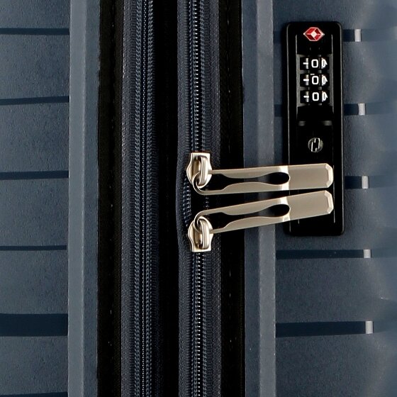 Jump Xwave 4 roulettes Trolley de cabine 55 cm avec soufflet d'extension