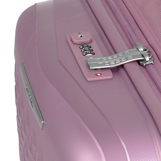 Gabol Queens 4 roulettes Trolley M 64.5 cm avec soufflet d'extension