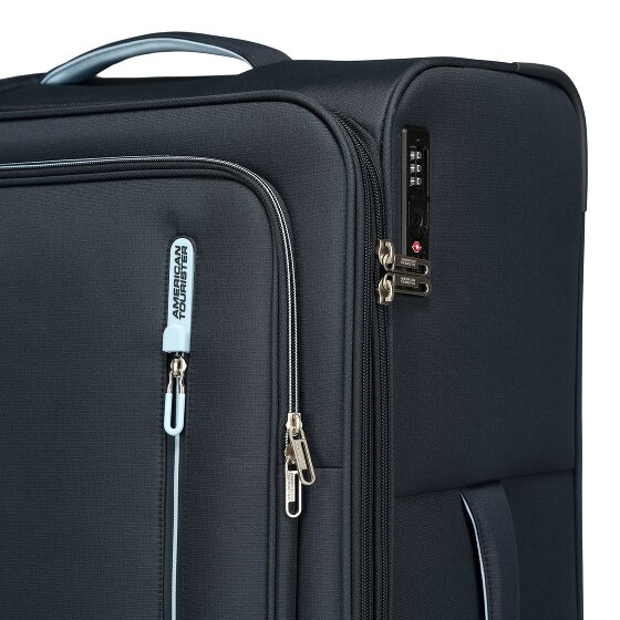 American Tourister Cloudrider 4 roues Valise cabine L 78.5 cm avec soufflet d'extension