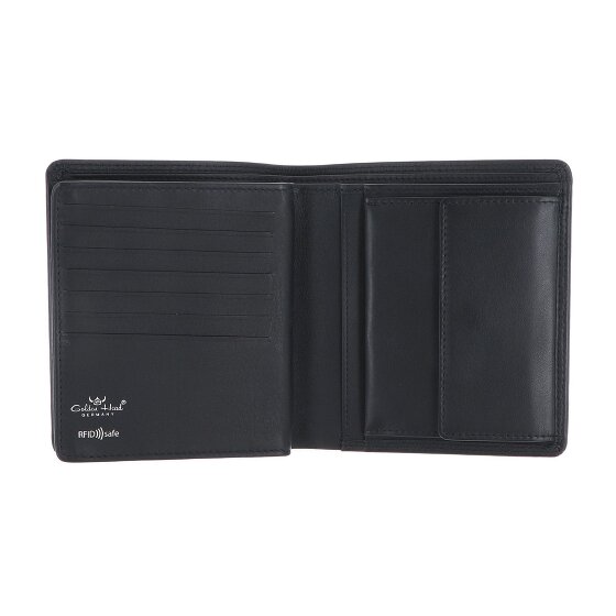 Golden Head Polo Porte-monnaie Protection RFID Cuir véritable 13 cm