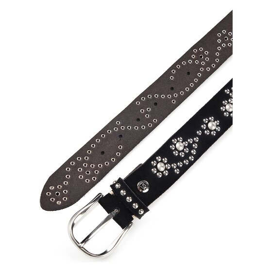 b.belt Ceinture à rivets Cuir véritable