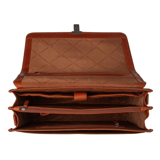 The Chesterfield Brand Glenwood Porte-documents Messenger Cuir 42 cm Compartiment pour ordinateur portable