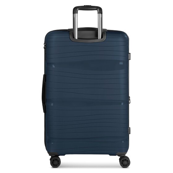d&n Travel Line 4300-Plus 4 roulettes Trolley L 76 cm avec soufflet d'extension