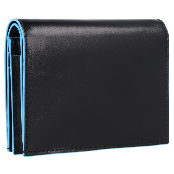 Piquadro Blue Square Porte-monnaie en cuir 11 cm