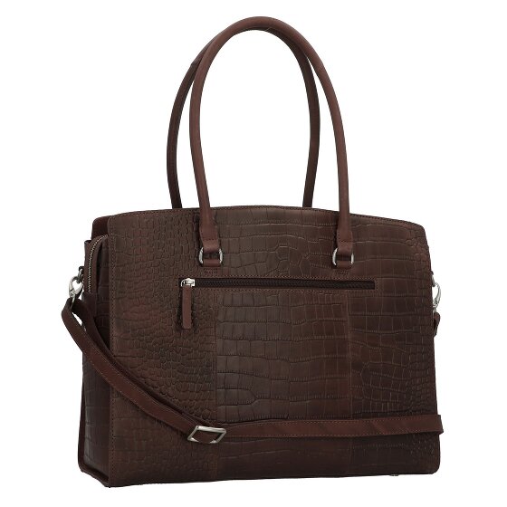 Burkely Cool Colbie Attaché-case Cuir véritable 40 cm Compartiment ordinateur