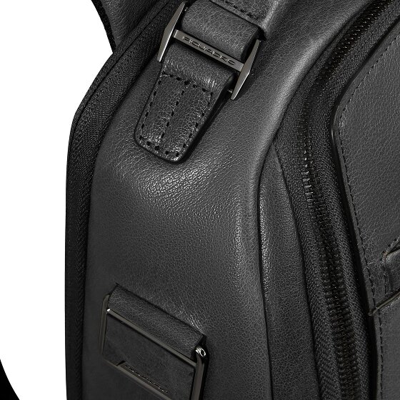 Piquadro Solm Daypack Cuir 39 cm Compartiment pour ordinateur portable