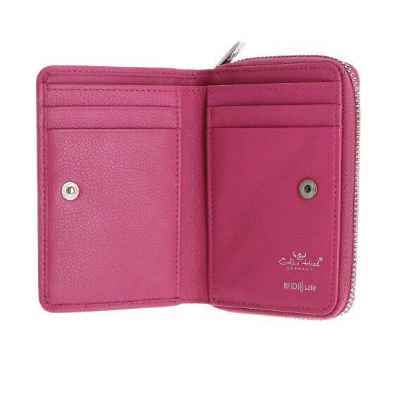 Golden Head Madrid Porte-monnaie Protection RFID Cuir véritable 11.5 cm