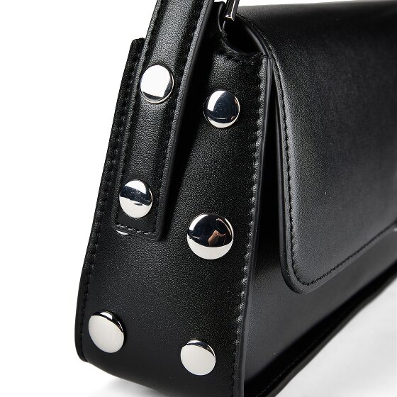 Karl Lagerfeld Signature Sac à bandoulière Cuir véritable 32 cm