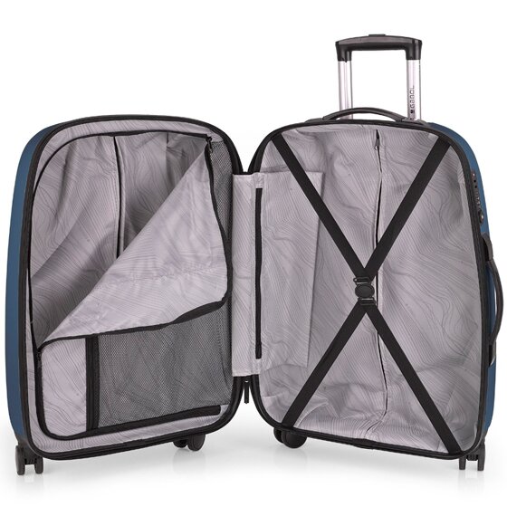 Gabol Paradise XP 4 roulettes Set de valises 3 pièces avec soufflet d'extension