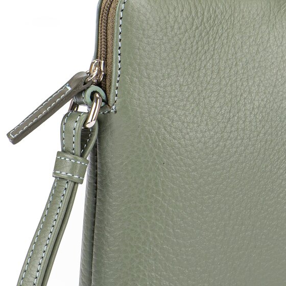 Mywalit Pochette pour téléphone portable Cuir véritable 12 cm