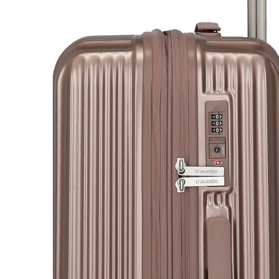 Travelite Paros 4 roulettes Set de valises 3 pièces