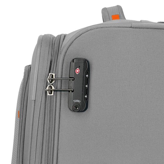 Travelite Umbria 4 roulettes Trolley M 67 cm avec soufflet d'extension