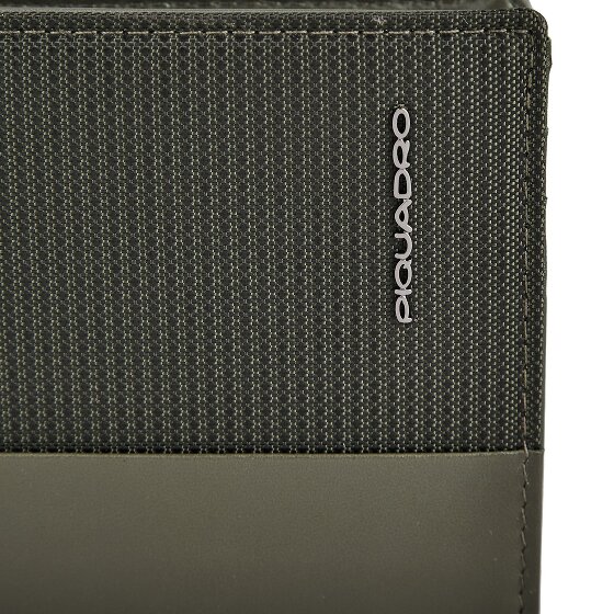 Piquadro Sync Porte-monnaie Protection RFID Cuir véritable 11 cm