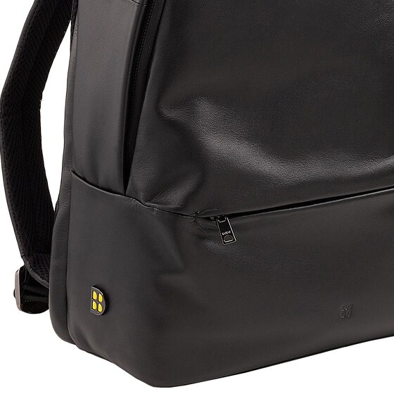 DuDu Casablanca Daypack Cuir véritable 40 cm Compartiment ordinateur