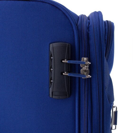 Gladiator 2000 4 roulettes Trolley de cabine 55 cm avec soufflet d'extension