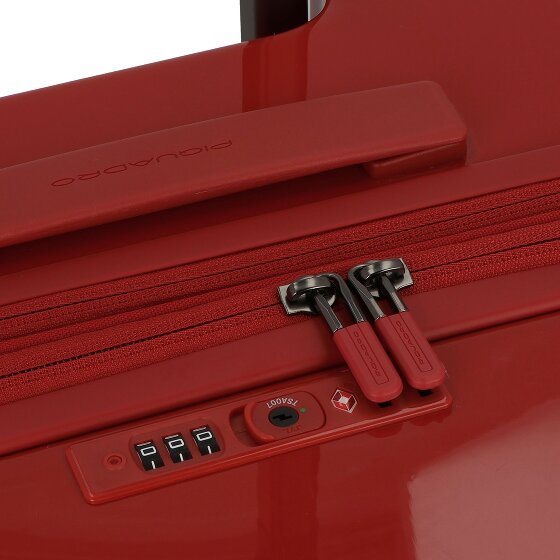 Piquadro PQ Light 4 roulettes Trolley 69 cm avec soufflet d'extension