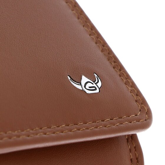 Golden Head Polo Porte-monnaie Protection RFID Cuir véritable 19 cm