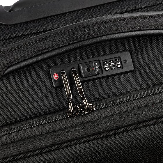Delsey Paris Montmartre 3 4 roulettes Trolley de cabine 55 cm avec soufflet d'extension