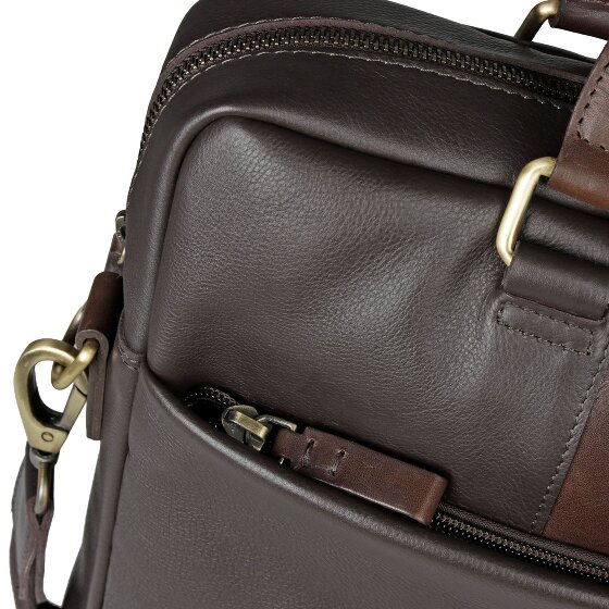 bugatti Ryan Attaché-case Cuir véritable 39 cm Compartiment ordinateur