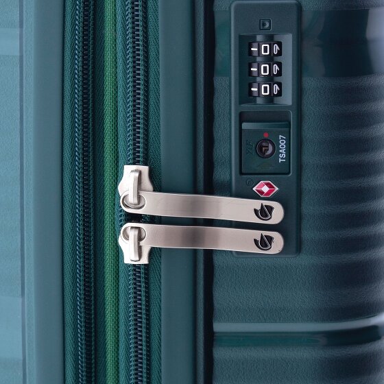 Gladiator 0800 4 roulettes Trolley 55 cm avec soufflet d'extension