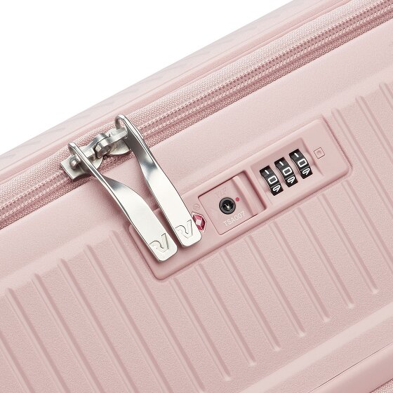 Roncato Arcade DLX 4 roulettes Trolley de cabine 55 cm Compartiment pour ordinateur portable avec soufflet d'extension