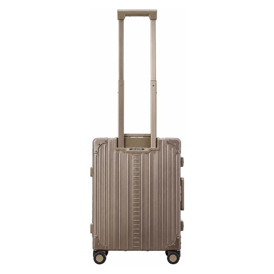 Aleon Valise cabine Traveler Domestic à 4 roues en Aluminium, 55 cm