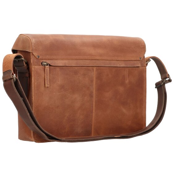 aunts & uncles Good Old Friends Bro Messenger Cuir 39 cm Compartiment pour ordinateur portable