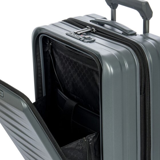 Porsche Design Roadster 4 roulettes Trolley de cabine S 55 cm Compartiment pour ordinateur portable avec soufflet d'extension