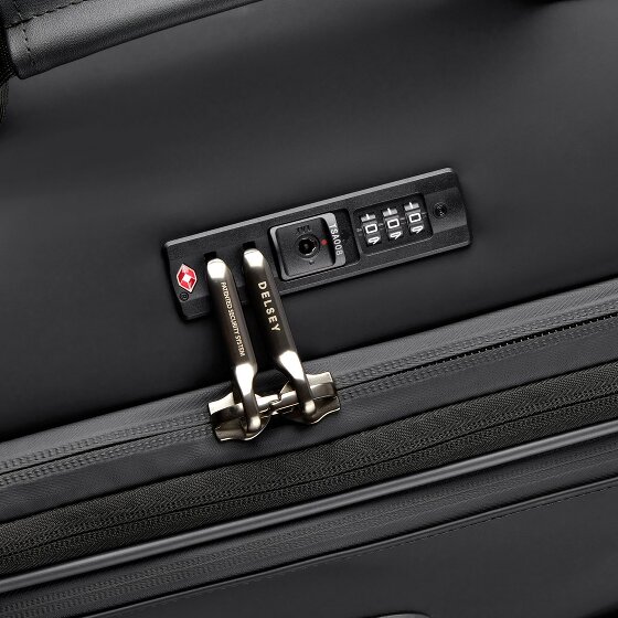 Delsey Paris Turenne Soft 4 roues Valise cabine 68 cm avec soufflet d'extension