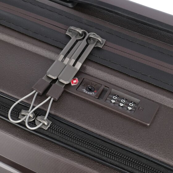 Travelite Air Base 4 roulettes Trolley de cabine 55 cm Compartiment pour ordinateur portable