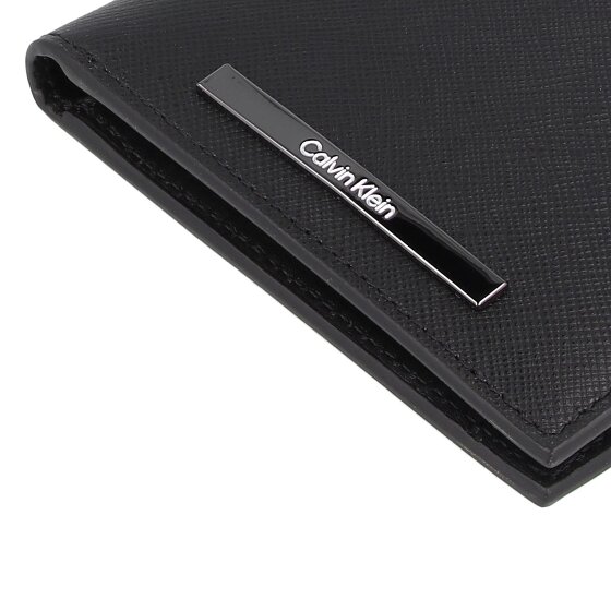 Calvin Klein Modern Bar Porte-monnaie Protection RFID Cuir 11 cm
