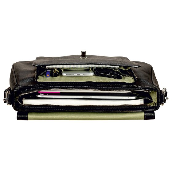 Leonhard Heyden Nizza Porte-documents Cuir 39 cm Compartiment pour ordinateur portable