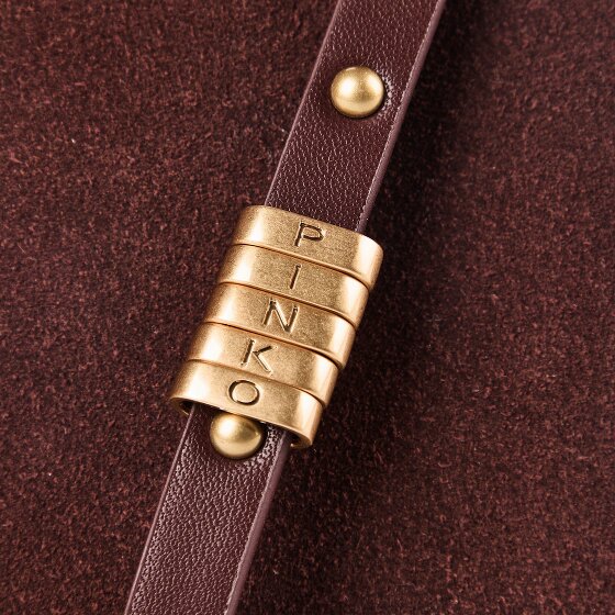 PINKO Love Soft Sac pochette Cuir véritable 20 cm