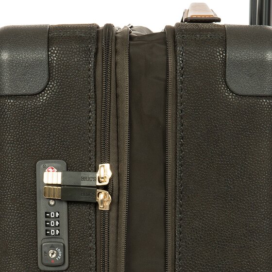 Bric's Life 4 roues Valise cabine S 55 cm avec soufflet d'extension
