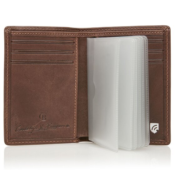 Castelijn & Beerens Porte-cartes de crédit Canyon RFID en cuir 7,5 cm