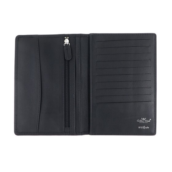 Golden Head Polo Porte-monnaie Protection RFID Cuir véritable 11.5 cm