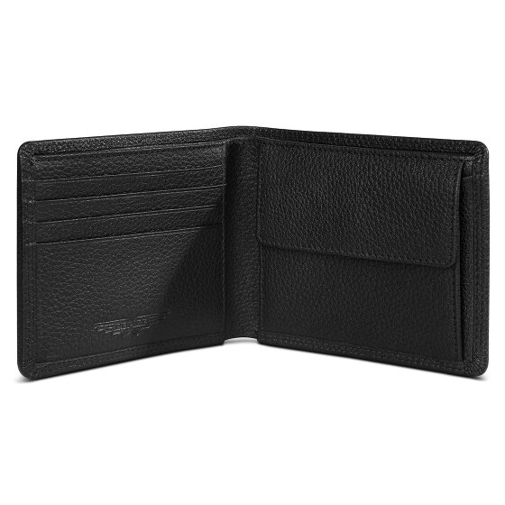 Police Porte-monnaie Protection RFID Cuir 11.5 cm