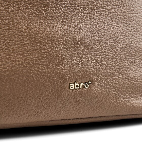 abro Ebony Sac à bandoulière Cuir véritable 30 cm